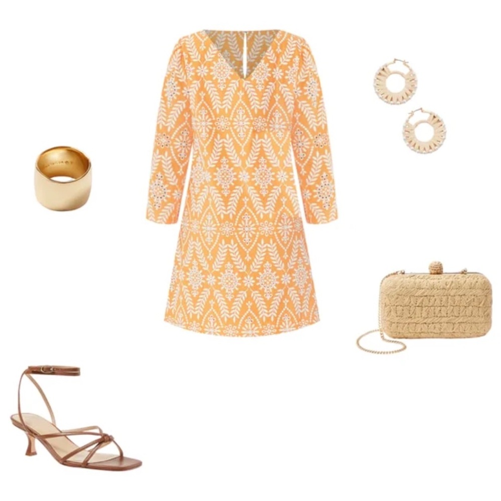 Ann Taylor Eyelet Dress